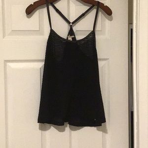 Black textured Dakota Collective tank
